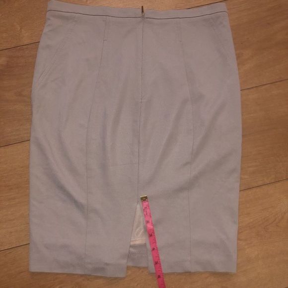 Carla Montanarini Beige Pencil Skirt Size IT 42 / US Medium - Picture 12 of 12